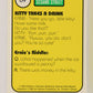 Seasame Street TV Show 1992 Trading Card #69 Kitty Gets A Drink Of Milk ENG L020692