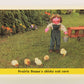Seasame Street TV Show 1992 Card #82 Prairie Dawn's Chicks Eat Corn ENG L020705