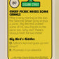 Seasame Street TV Show 1992 Card #89 The Camel Stores Fat Not Water In Its Hump L020712