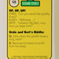 Seasame Street TV Show 1992 Trading Card #98 Each Giraffe Is Different ENG L020722