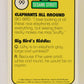 Seasame Street TV Show 1992 Card #99 A Big Elephant Is Really Very Graceful ENG L020723