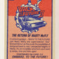 Back To The Future II 1989 Trading Card #1 The Return of Marty McFly - Title Card L020728