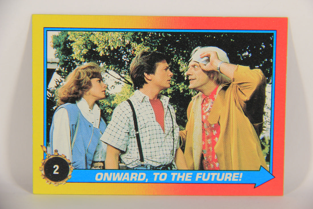 Back To The Future II 1989 Trading Card #2 Onward To The Future L020729
