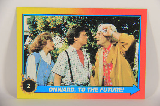 Back To The Future II 1989 Trading Card #2 Onward To The Future L020729