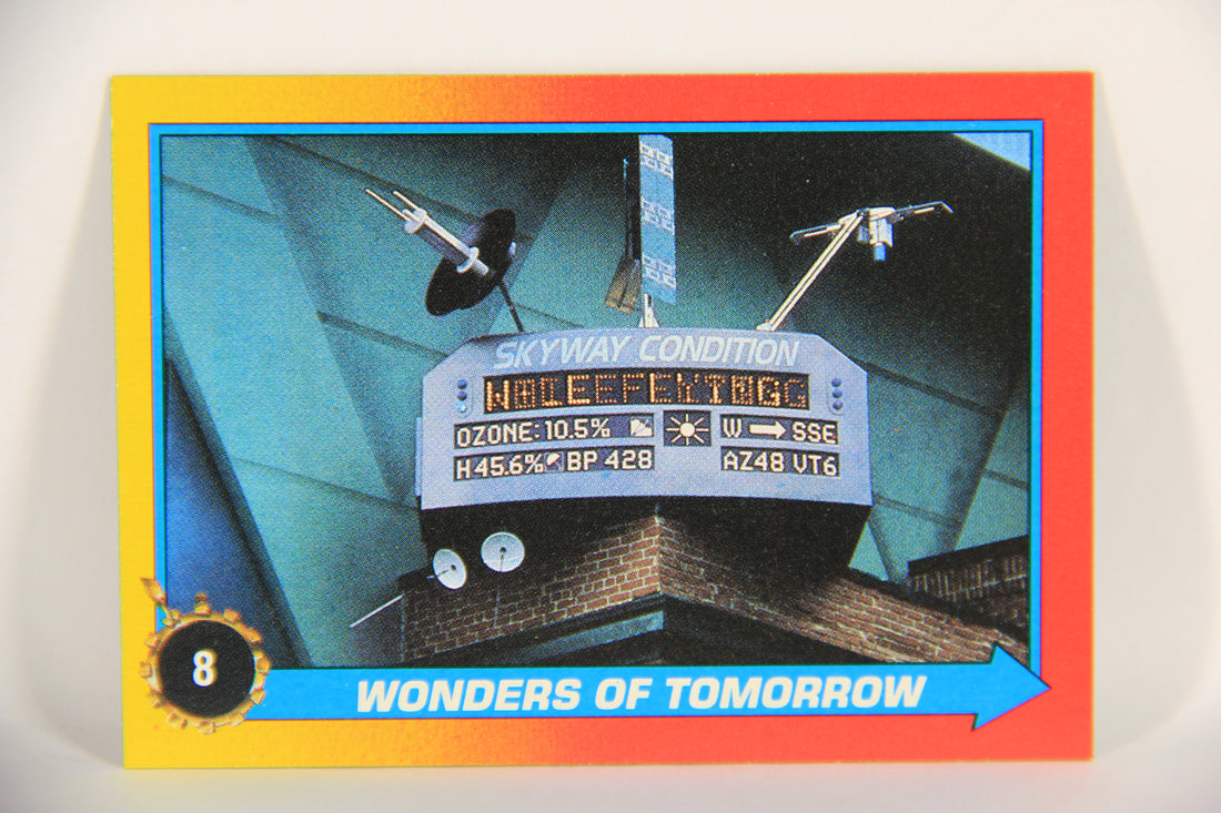 Back To The Future II 1989 Trading Card #8 Wonders Of Tomorrow L020733