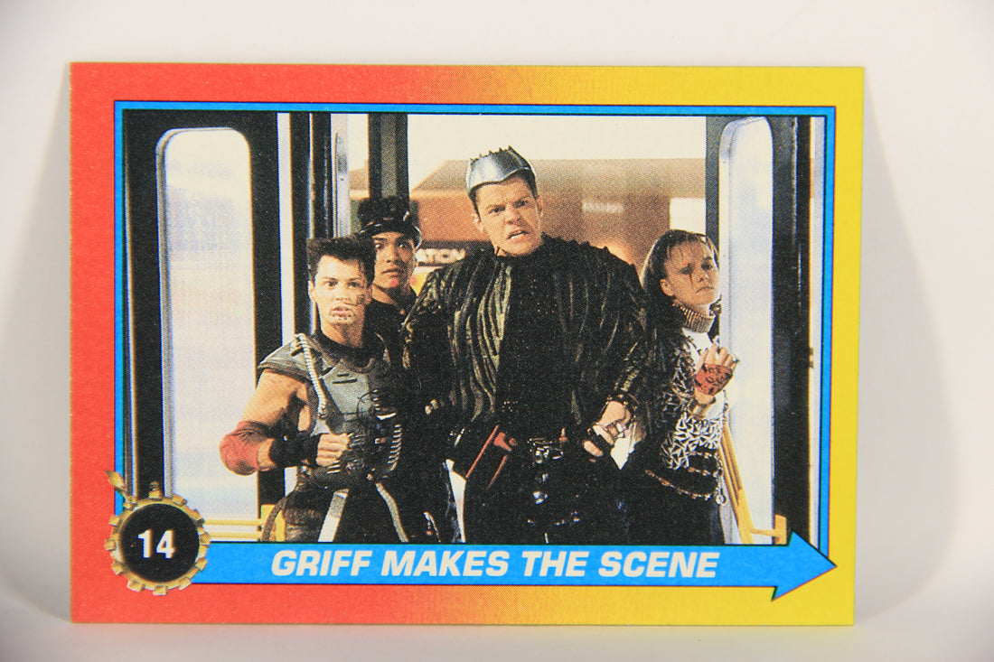 Back To The Future II 1989 Trading Card #14 Griff Makes The Scene L020734