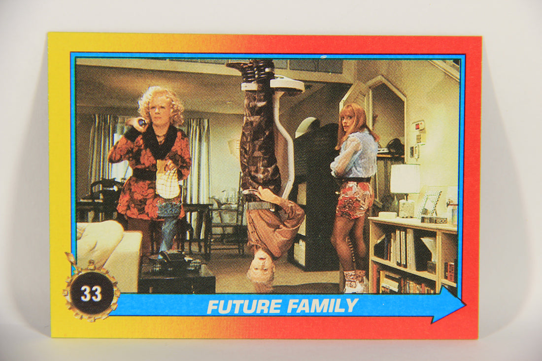 Back To The Future II 1989 Trading Card #33 Future Family L020741