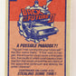 Back To The Future II 1989 Trading Card #34 A Possible Paradox L020742