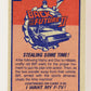 Back To The Future II 1989 Trading Card #35 Stealing Some Time L020743