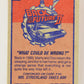 Back To The Future II 1989 Trading Card #43 What Could Be Wrong L020745