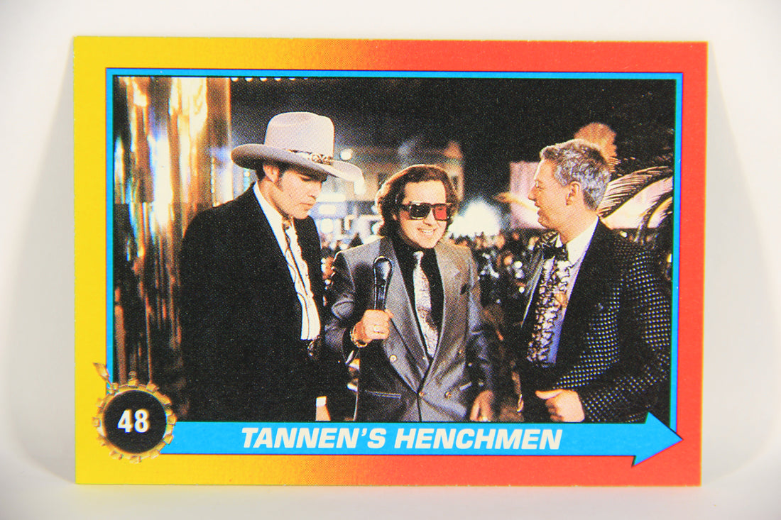 Back To The Future II 1989 Trading Card #48 Tannen's Henchmen L020748