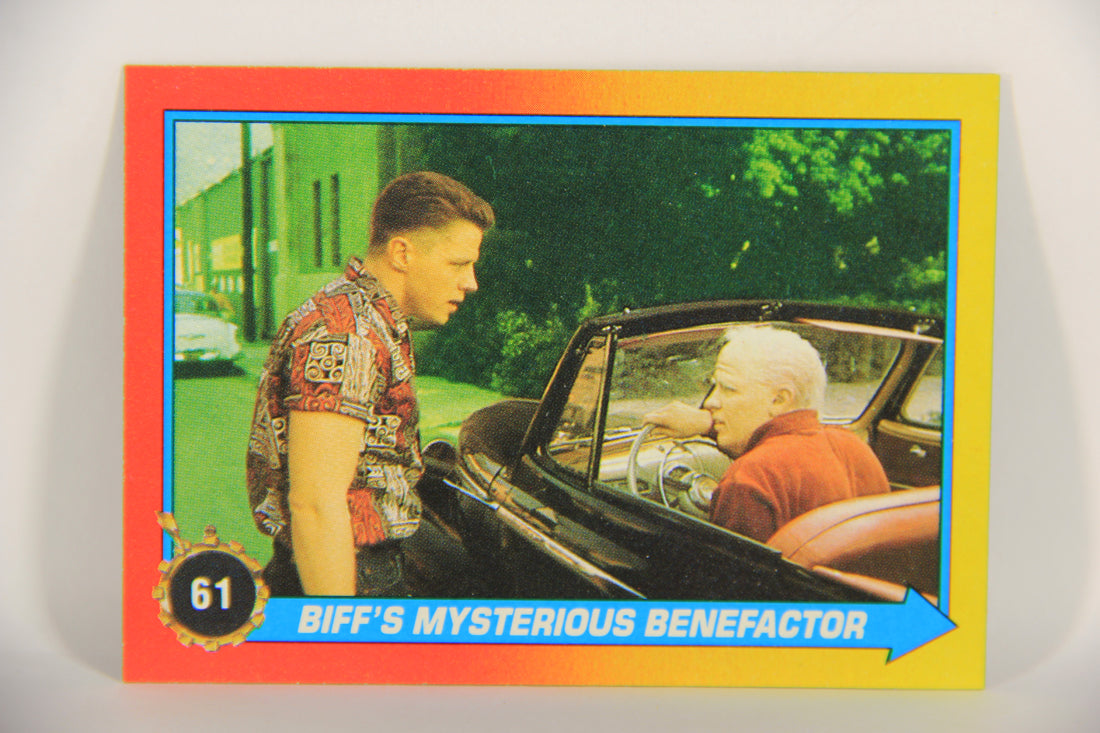 Back To The Future II 1989 Trading Card #61 Biff's Mysterious Benefactor L020755