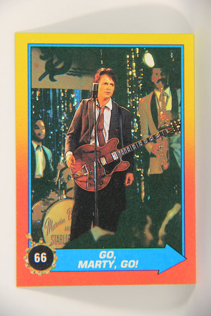 Back To The Future II 1989 Trading Card #66 Go Marty Go L020757
