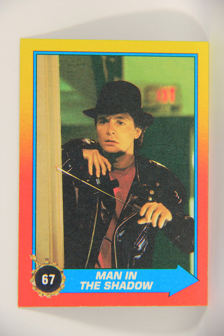 Back To The Future II 1989 Trading Card #67 Man In The Shadow L020758