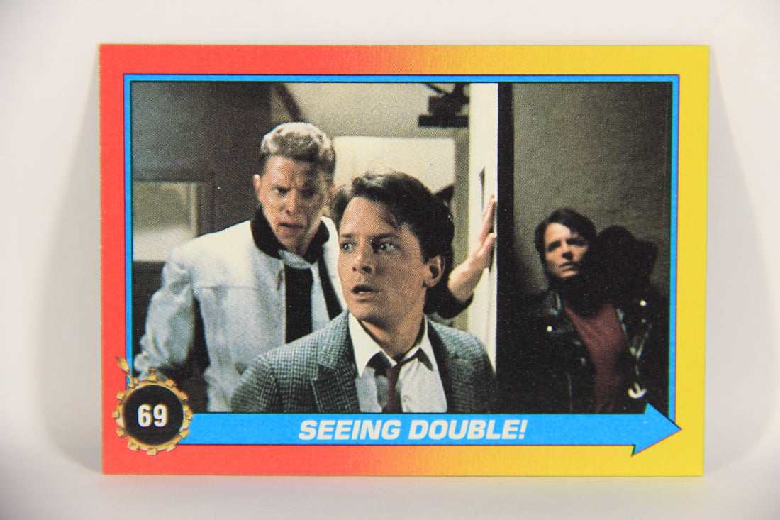 Back To The Future II 1989 Trading Card #69 Seeing Double L020760