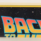 Back To The Future II 1989 Sticker Card #1 Of 11 Delorean Time Machine L020762