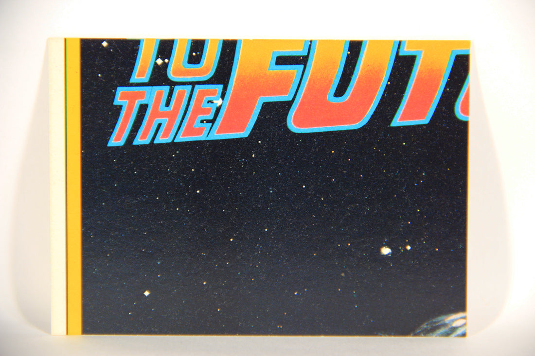 Back To The Future II 1989 Sticker Card #8 Of 11 Marty And Doc L020768