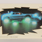 Back To The Future II 1989 Sticker Card #11 Of 11 Delorean Time Machine L020771