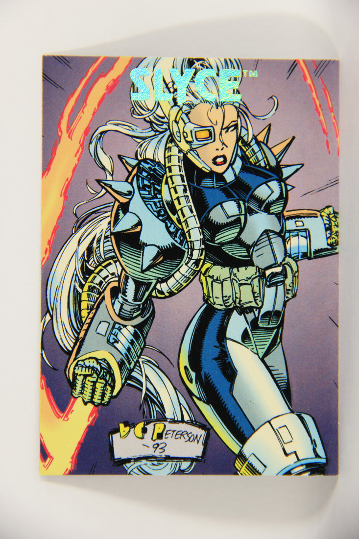 The Creators Universe 1993 Trading Card #74 Slyce ENG L020774