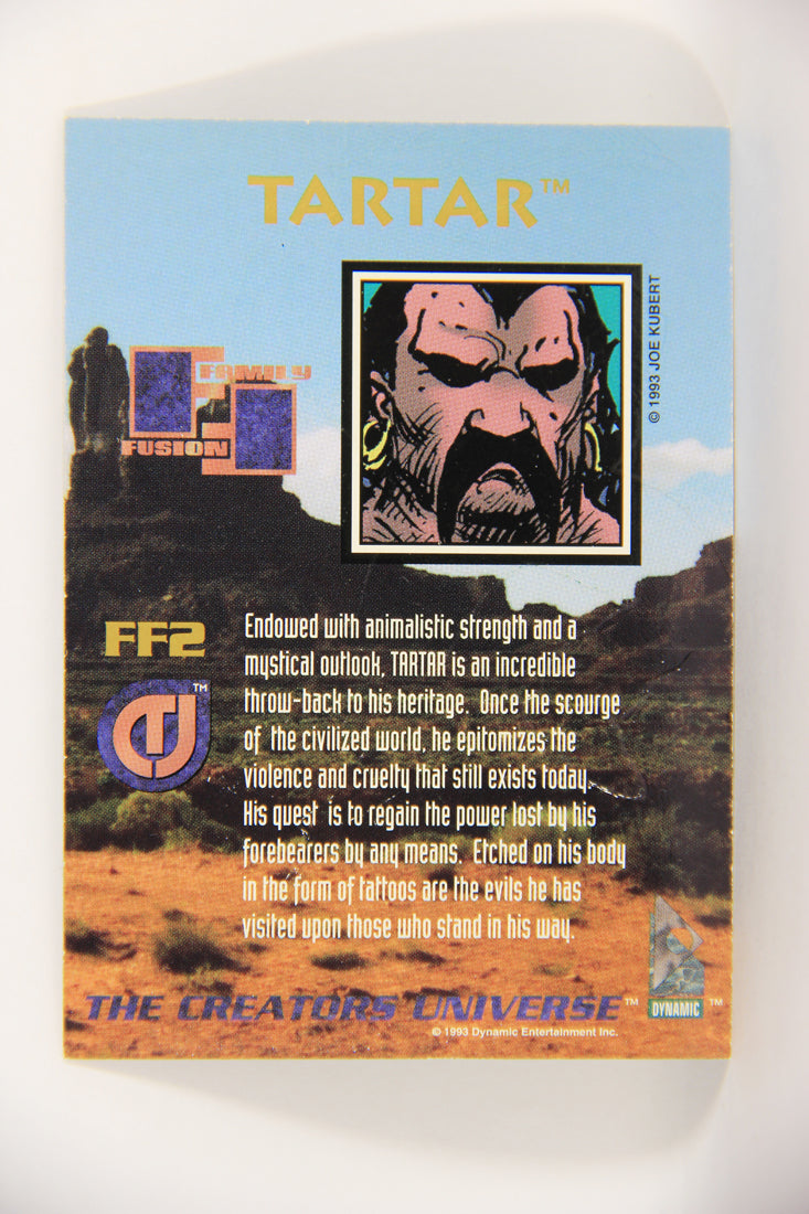 The Creators Universe 1993 Trading Card #FF2 Tartar ENG L020775