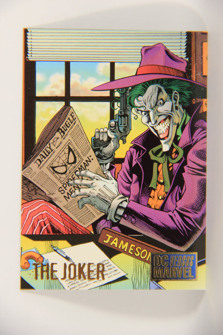 DC Versus Marvel Comics 1995 Trading Card #45 The Joker ENG L020778