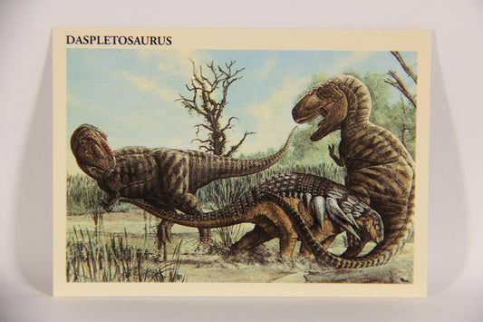 Dinosaurs The Mesozoic Era 1993 Vintage Trading Card #40 Daspletosaurus ENG L020786