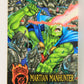 DC Outburst Firepower 1996 Card #75 Martian Manhunter Embossed Card L020787