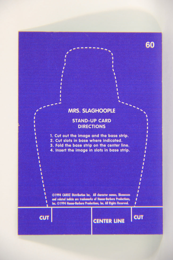 Return Of The Flintstones 1994 Stand-Up Card #60 Mrs. Slaghoople ENG L020788