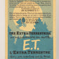 E.T. The Extra-Terrestrial 1982 Trading Card #6 Fright In The Woods FR-ENG OPC L020790