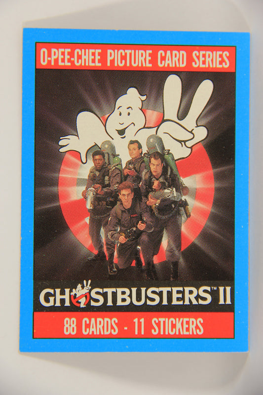 Ghostbusters II 1989 Trading Card #1 Ghostbusters II L020791
