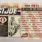 GI Joe 30th Salute 1994 Trading Card #59 G.I. Joe The Movie ENG L020802