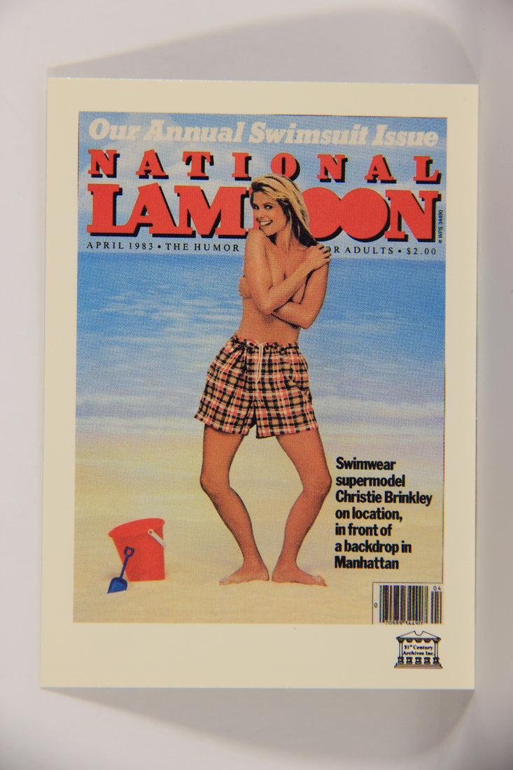 National Lampoon 1993 Trading Card #81 Swimsuit - Apr 1983 ENG L020811