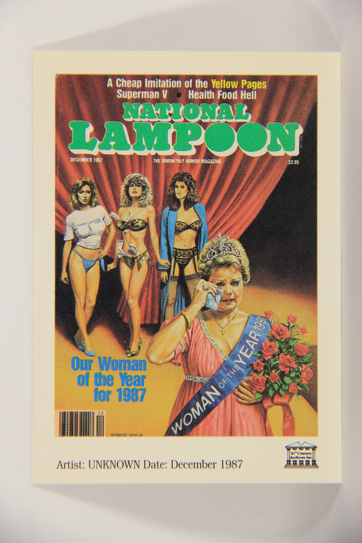 National Lampoon 1993 Trading Card #92 Yellow Pages - Dec 1987 ENG L020812