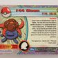 Pokémon Card Gloom #44 TV Animation Blue Logo 1st Print ENG L020822