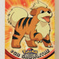Pokémon Card Growlithe #58 TV Animation Blue Logo 1st Print ENG L020823