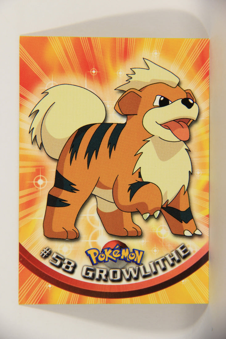 Pokémon Card Growlithe #58 TV Animation Blue Logo 1st Print ENG L020823
