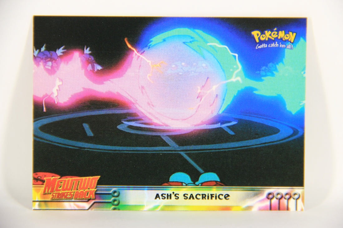 Pokémon Card First Movie #36 Ash's Sacrifice Blue Logo 1st Print ENG L020834