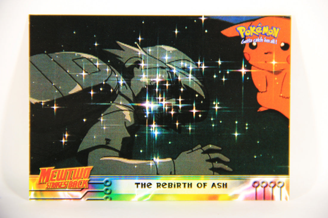 Pokémon Card First Movie #38 The Rebirth Of Ash Blue Logo 1st Print ENG L020835