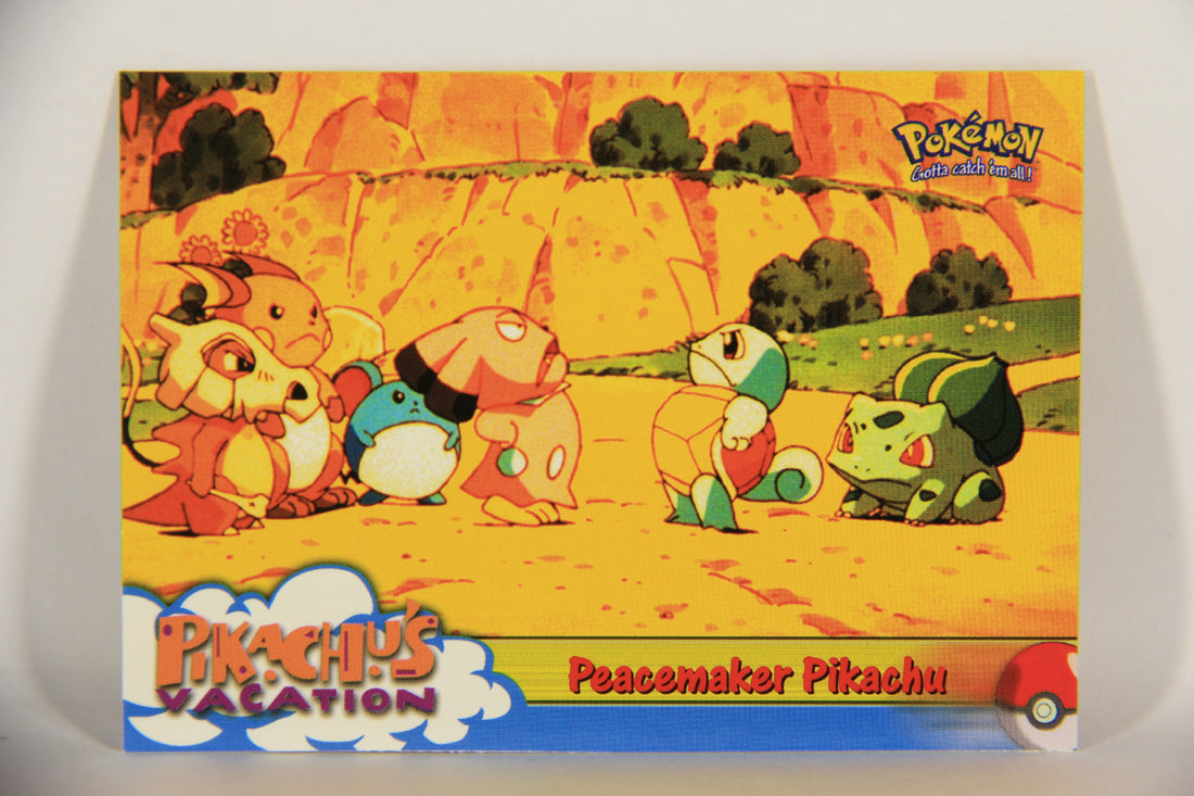 Pokémon Card First Movie #46 Peacemaker Pikachu Blue Logo 1st Print ENG L020839