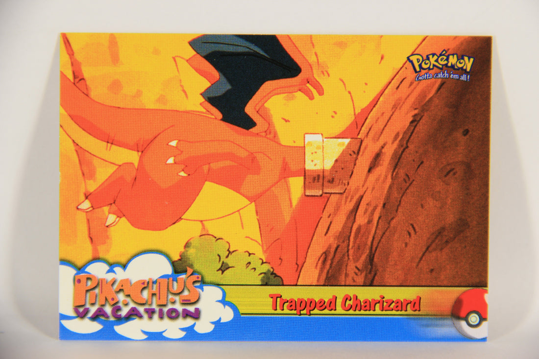 Pokémon Card First Movie #51 Trapped Charizard Blue Logo 1st Print ENG L020840