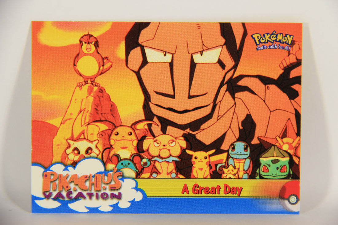 Pokémon Card First Movie #58 A Great Day Blue Logo 1st Print ENG L020844
