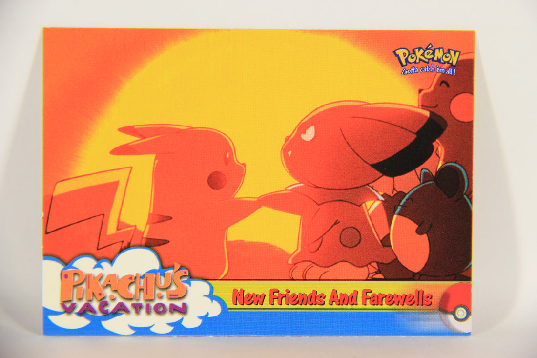 Pokémon Card First Movie #59 New Friends And Farewells Blue Logo 1st Print ENG L020845