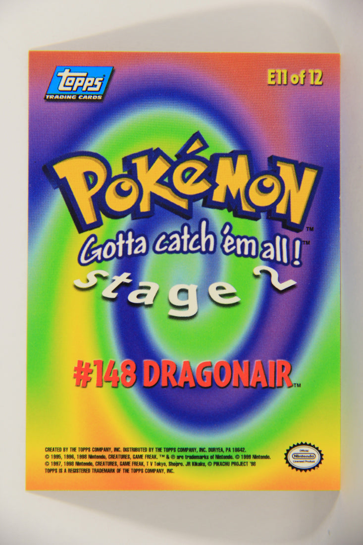 Pokémon Card First Movie #E11 Of E12 Dragonair - Stage 2 - Blue Logo 1st Print ENG L020847