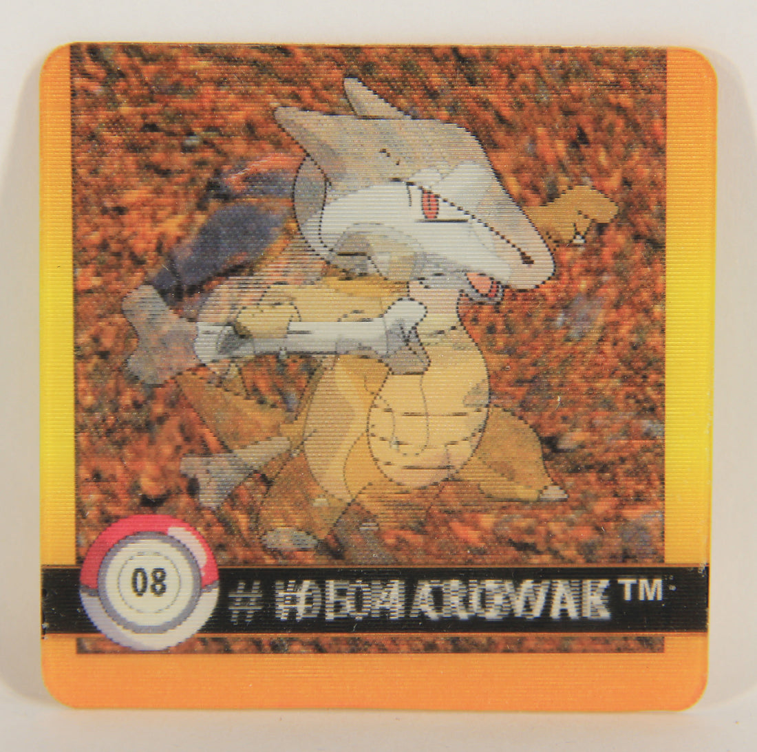 Pokémon Card Action Flipz 3D Premier Edition #8 Cubone - Marowak ENG L020849