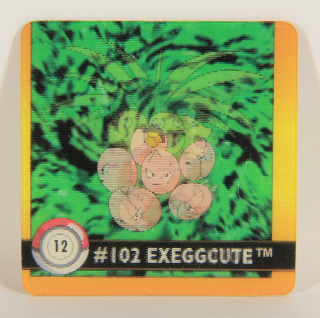 Pokémon Card Action Flipz 3D Premier Edition #12 Exeggcute - Exeggutor ENG L020850