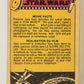 Star Wars 1977 Trading Card #107 The Tusken Raider FR-ENG O-Pee-Chee L020856