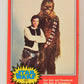 Star Wars 1977 Trading Card #121 Han Solo And Chewbacca FR-ENG OPC L020859