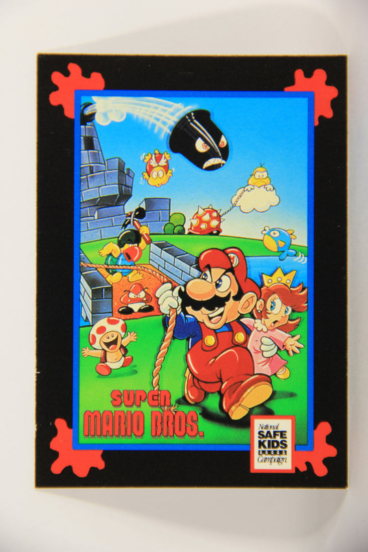 Super Mario Bros. 1991 Vintage Treats Impel Card Mario Rescuing The Princess L020879