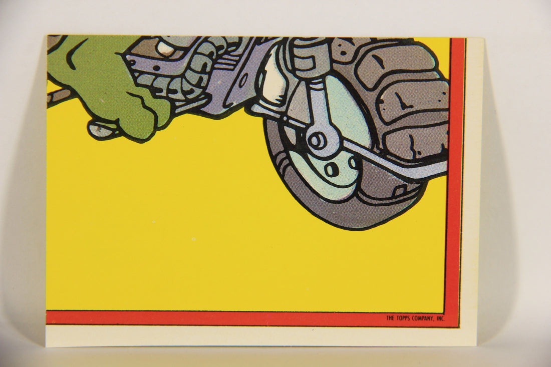 Teenage Mutant Ninja Turtles 1989 Trading Card Sticker #11 TMNT ENG L020887