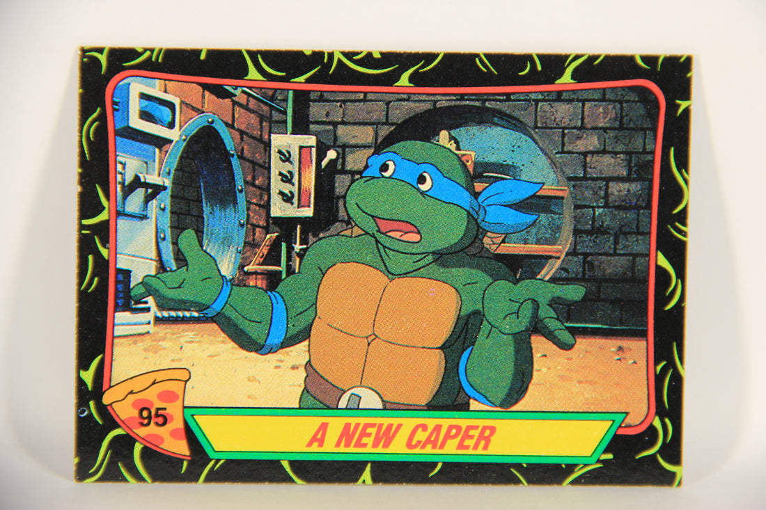 Teenage Mutant Ninja Turtles 2nd Series 1989 Trading Card #95 A New Caper L020889